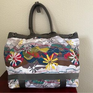 Lesportsac Multicolor Graphic Tote